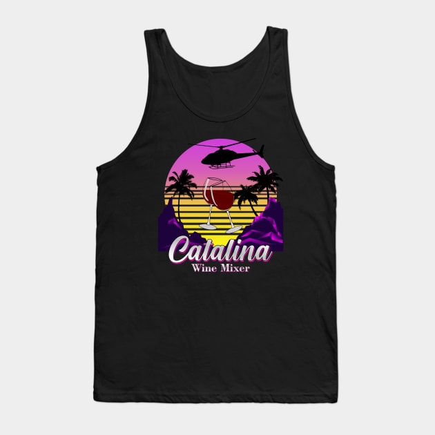 Step Brothers Catalina Wine Mixer Tank Top by Diamond Creative